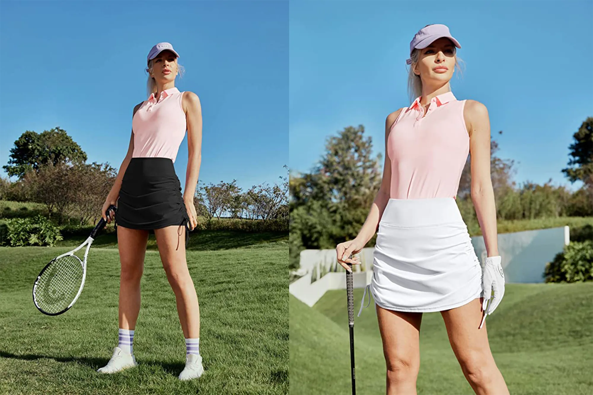 IUGA Women's 20" Knee Length Athletic Skirt