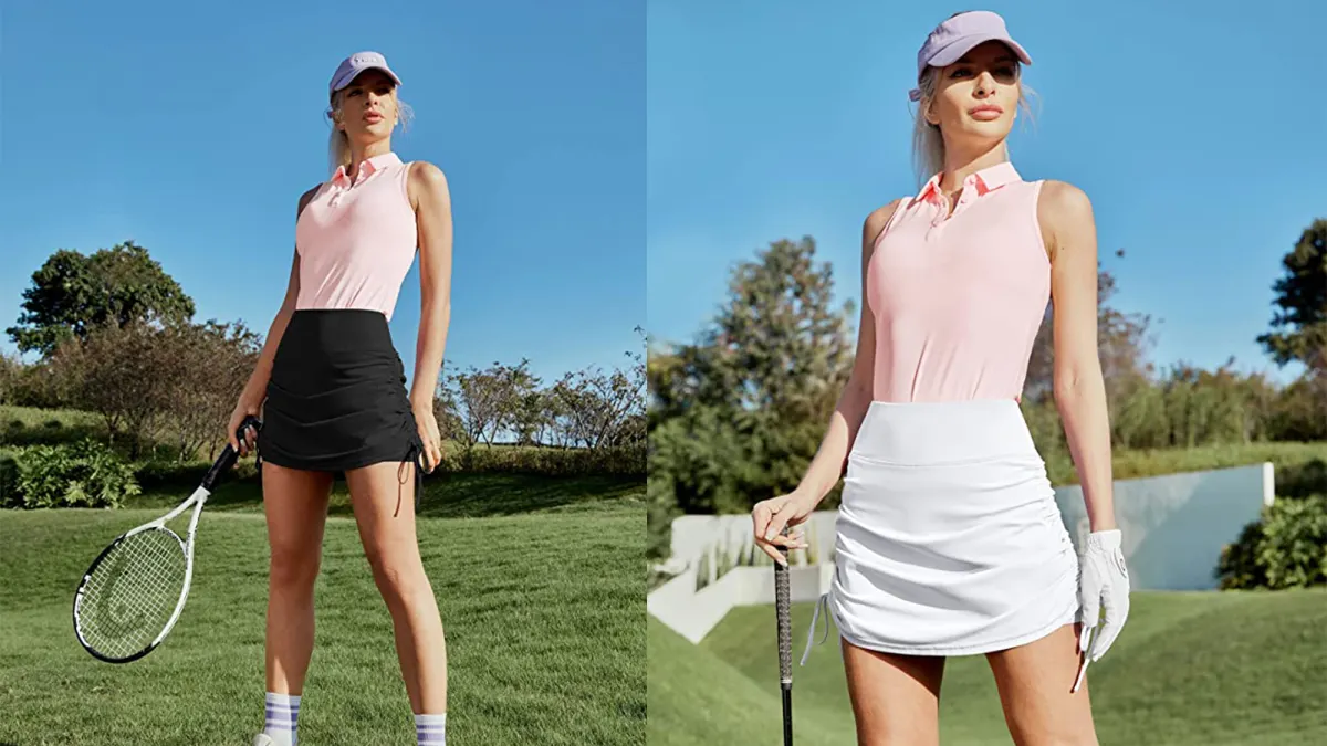 IUGA Women's 20" Knee Length Athletic Skirt