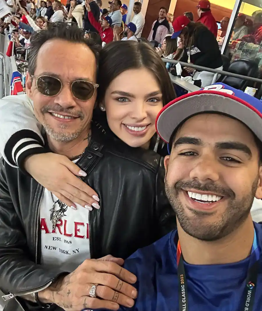 Inside Marc Anthony and Pregnant Wife Nadia Tamara Ferreira's 'Super Cute' MLB Date Night