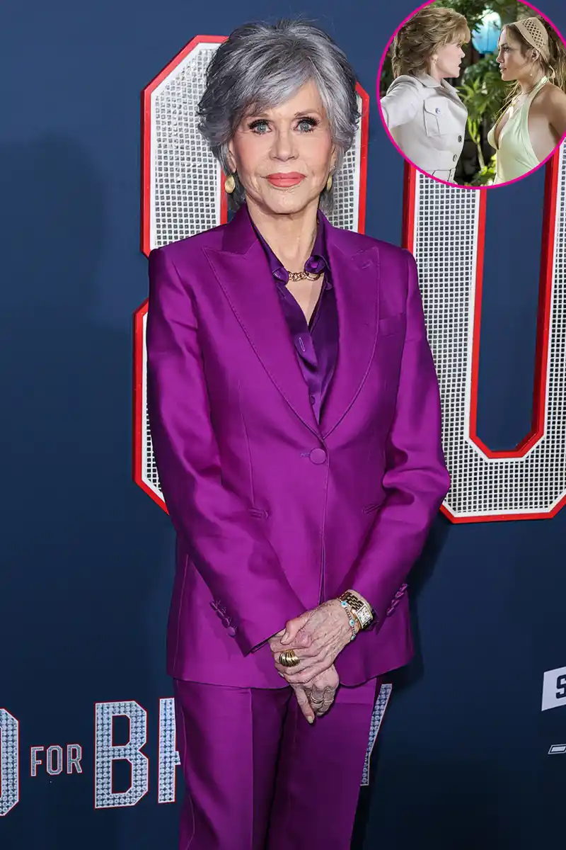 Jane Fonda Says Jennifer Lopez 'Never Apologized' After Cutting Her Face When Slapping Her in 'Monster-in-Law' Scene - 132