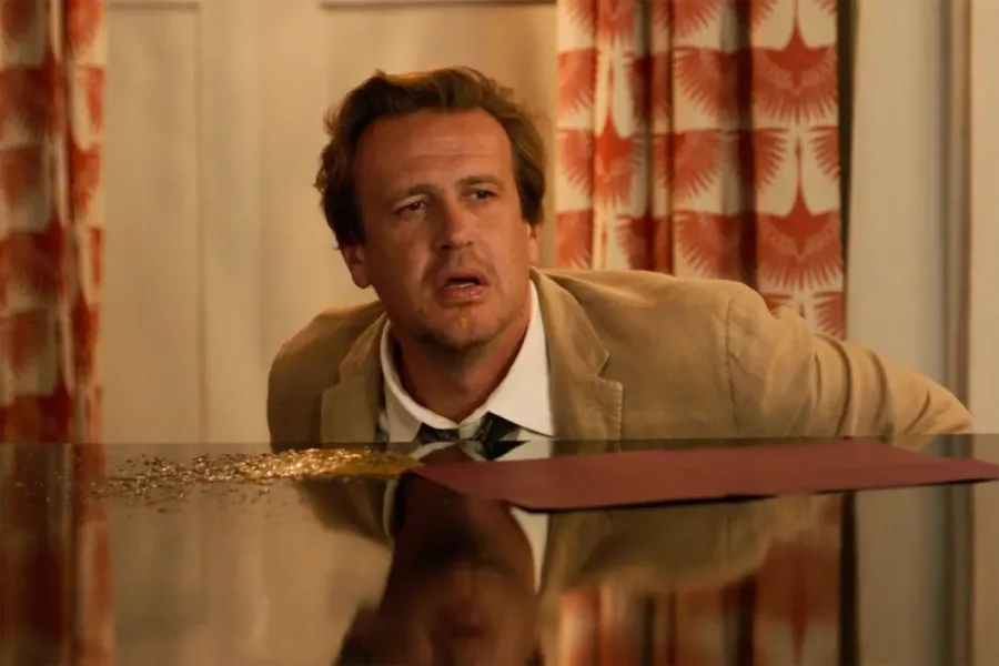 Jason Segel Imposter Syndrome Shrinking Engagement Party