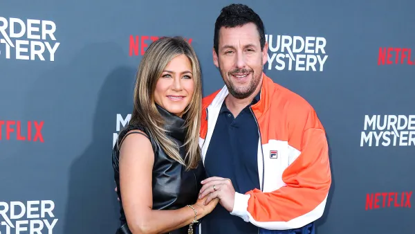 Jennifer Aniston Says BFF Adam Sandler Calls Out Her Dating Choices Murder Mystery
