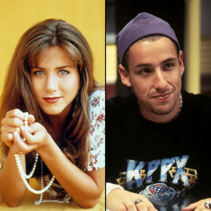 Jennifer Aniston and Adam Sandler's Friendship Through the Years   - 084