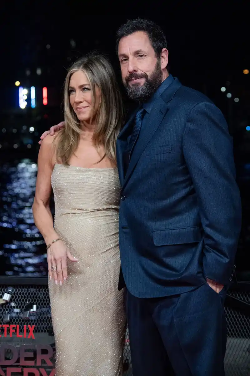 Jennifer Aniston and Adam Sandler's Friendship Through the Years - 158 Murder Mystery 2 Premiere, Paris, France - 16 Mar 2023
