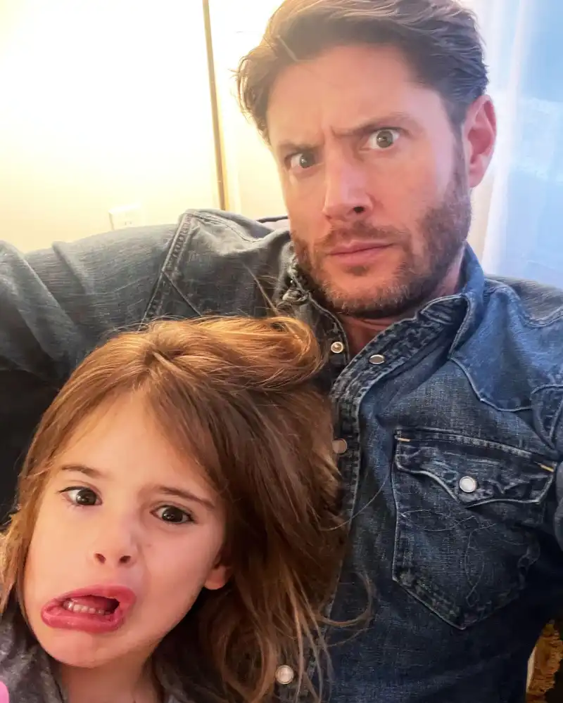 Jensen Ackles and Danneel Ackles' Cutest Pics With 3 Kids: Family Album silly faces