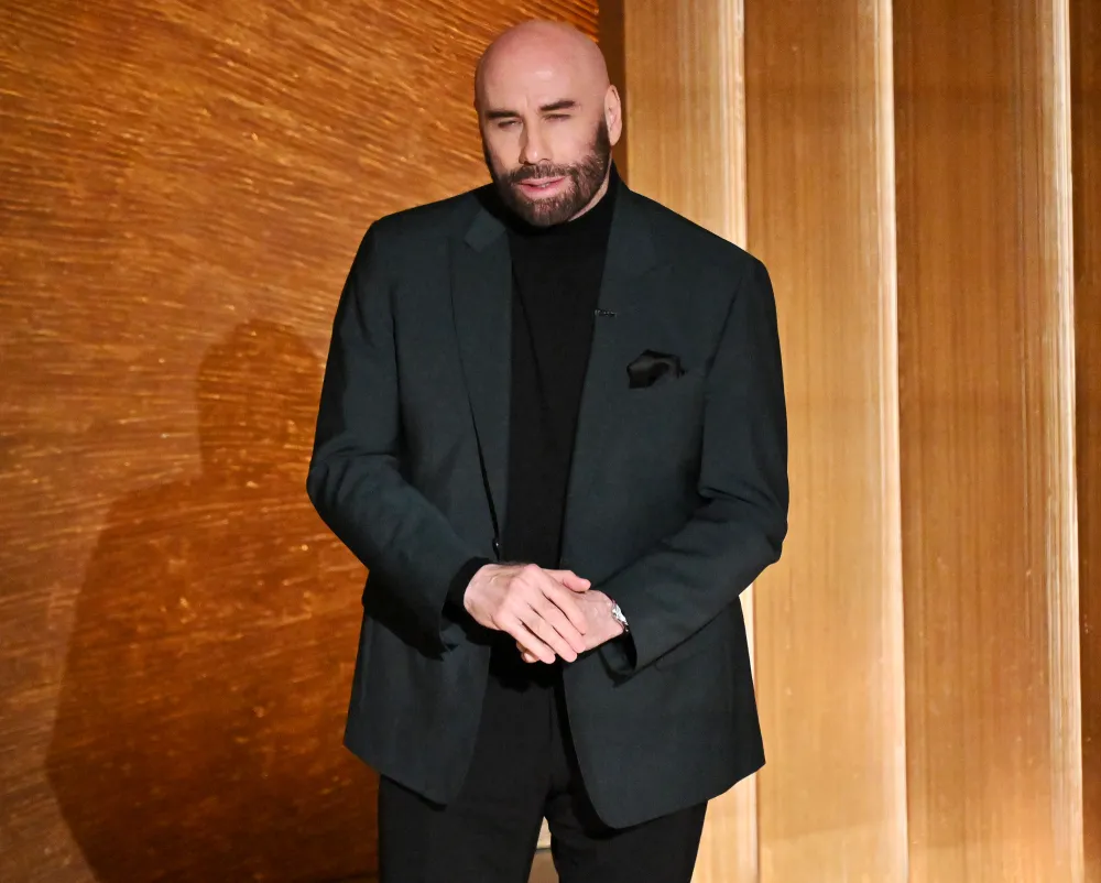 John Travolta Gets Emotional Referencing Olivia Newton-John During 2023 Oscars In Memoriam Segment- &lsquo;Hopelessly Devoted&rsquo; - 658 95th Annual Academy Awards, Show, Los Angeles, California, USA - 12 Mar 2023 Oscars