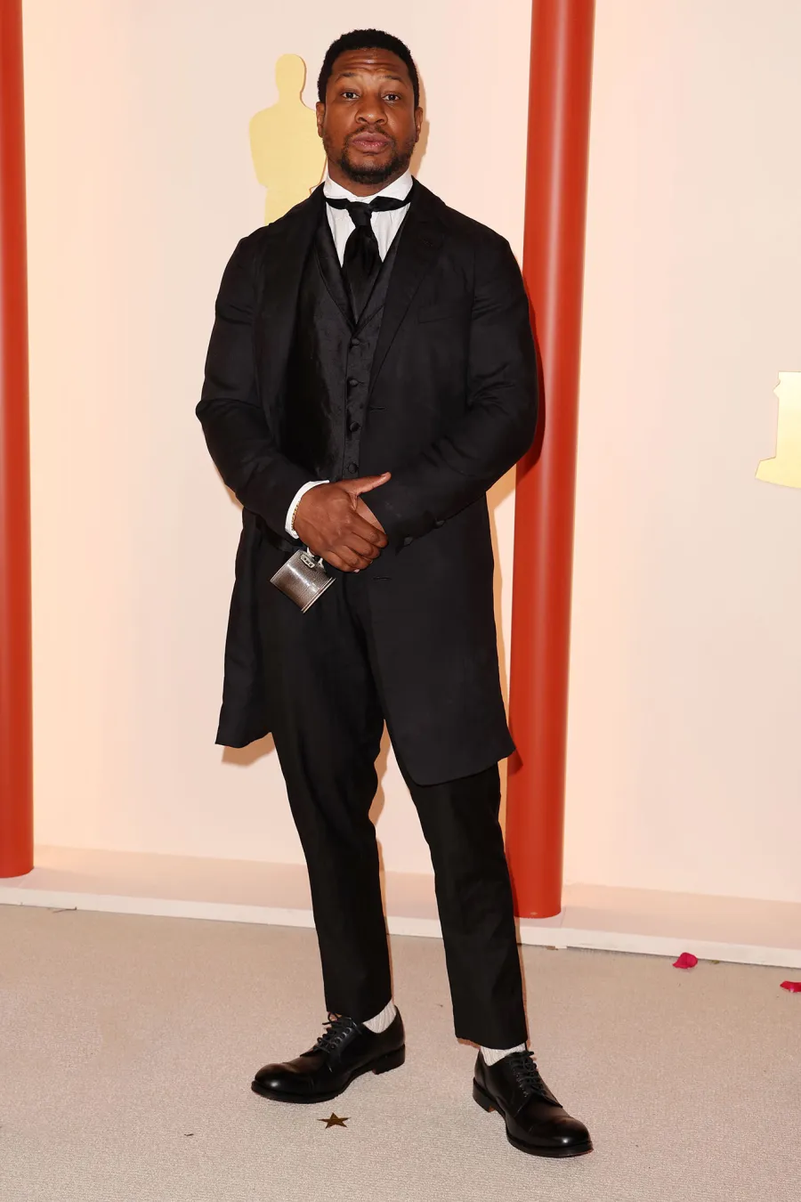 Jonathan Majors Red Carpet Oscars 2023