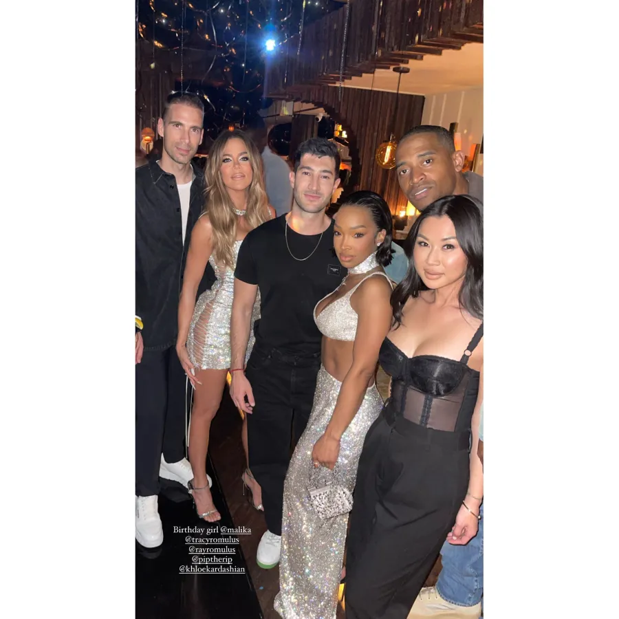 Kim Kardashian, Kylie Jenner and More Stun at Malika and Khadijah Haqq's 40th Birthday Bash: Photos