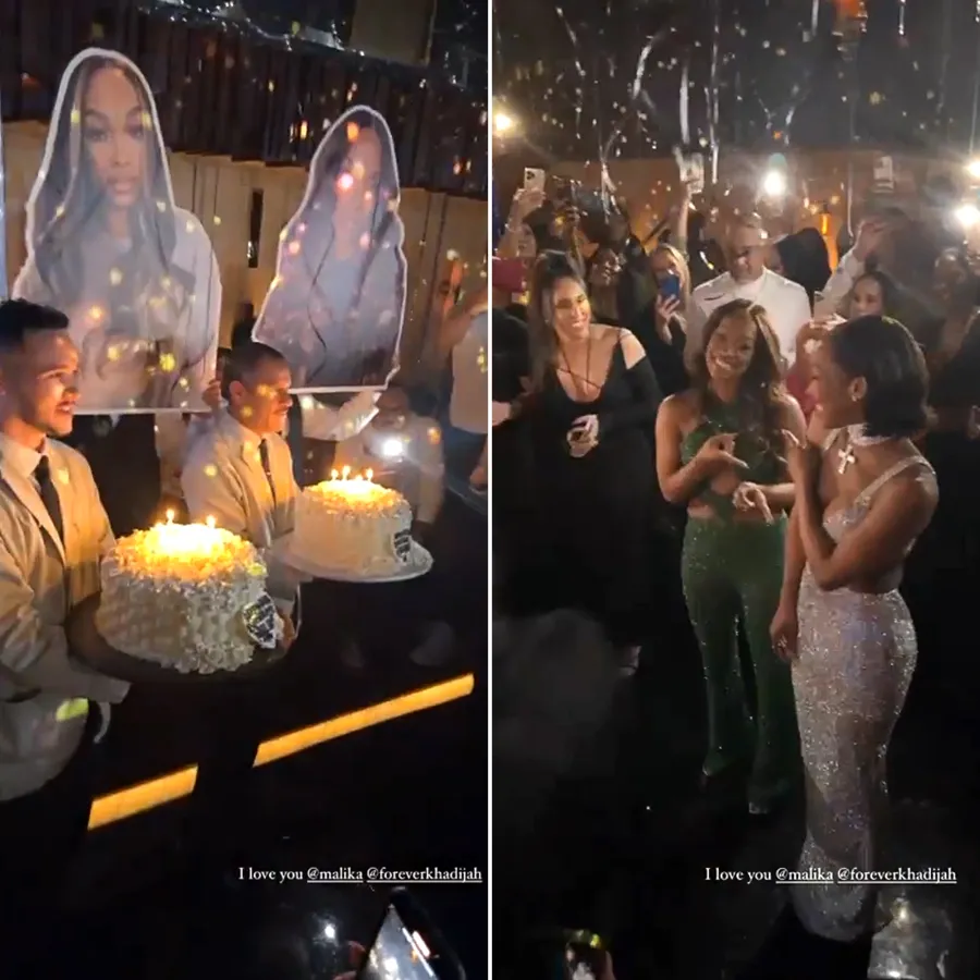 Kim Kardashian, Kylie Jenner and More Stun at Malika and Khadijah Haqq's 40th Birthday Bash: Photos