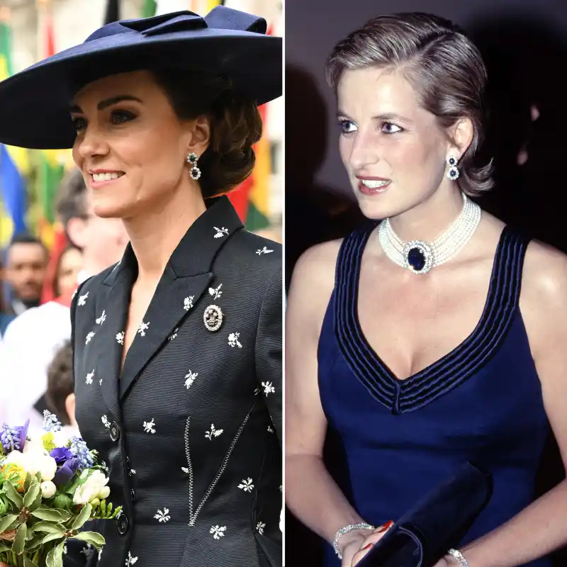 Kate Middleton everytime she honored princess diana with her jewelry