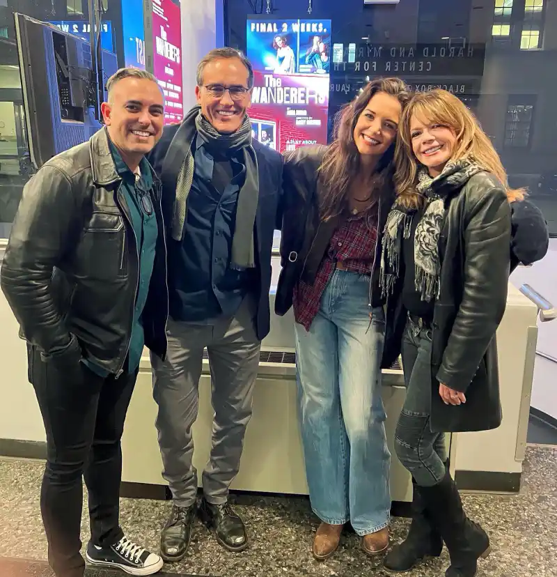 Katie Holmes Reunites With 'Dawson's Creek' Costars After Her Off-Broadway Play- 'An Amazing Night' - 211