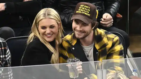 Kelsea Ballerini and Chase Stokes Spotted Packing on PDA at Rangers Game as He Hints at Supporting 'SNL' Debut