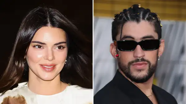 Kendall Jenner and Bad Bunny Seemingly Share a Kiss After Group Outing With Friends