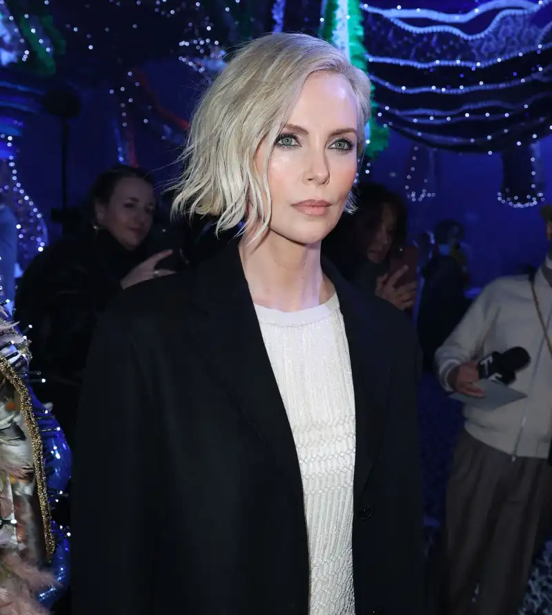 Lily James, Brad Pitt and More Celebrity Hair Transformations of 2023 Charlize Theron February 2023