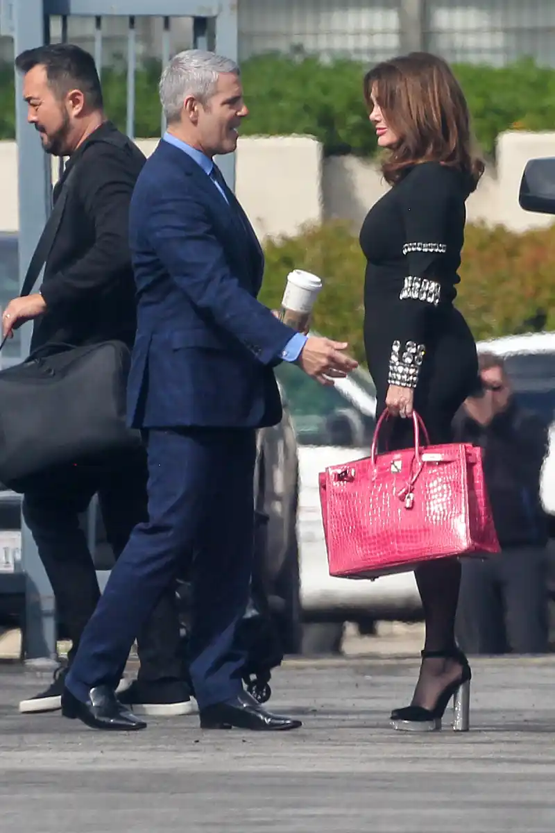 Lisa Vanderpump and Andy Cohen Vanderpump Rules Reunion