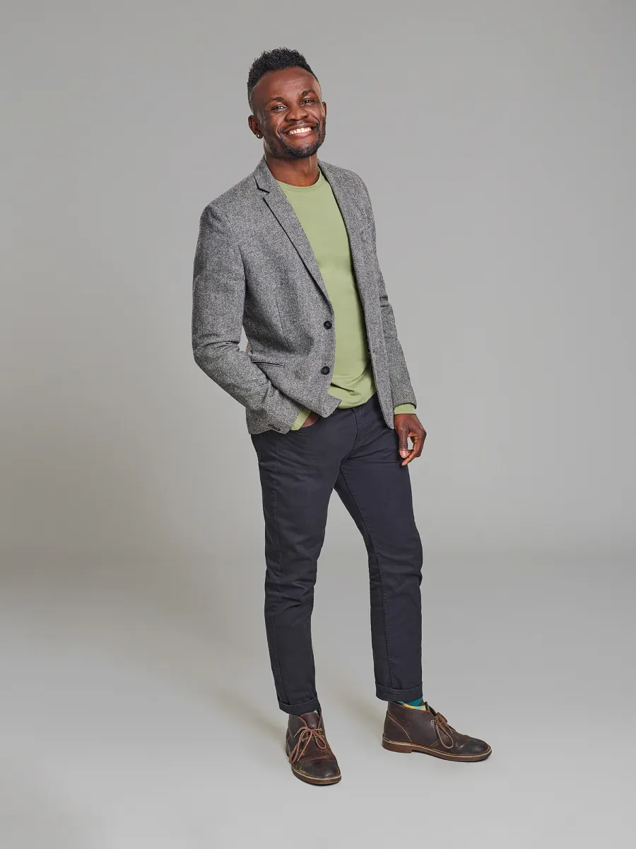 Love Is Blind Season 4 Cast - LIB_S4_GALLERY_Kwame_GreySeamless_01611_R3 - 326