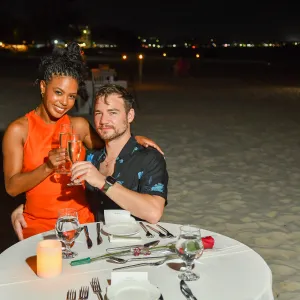 Britt Stewart, Daniel Durant at Sandals Barbados June 2023