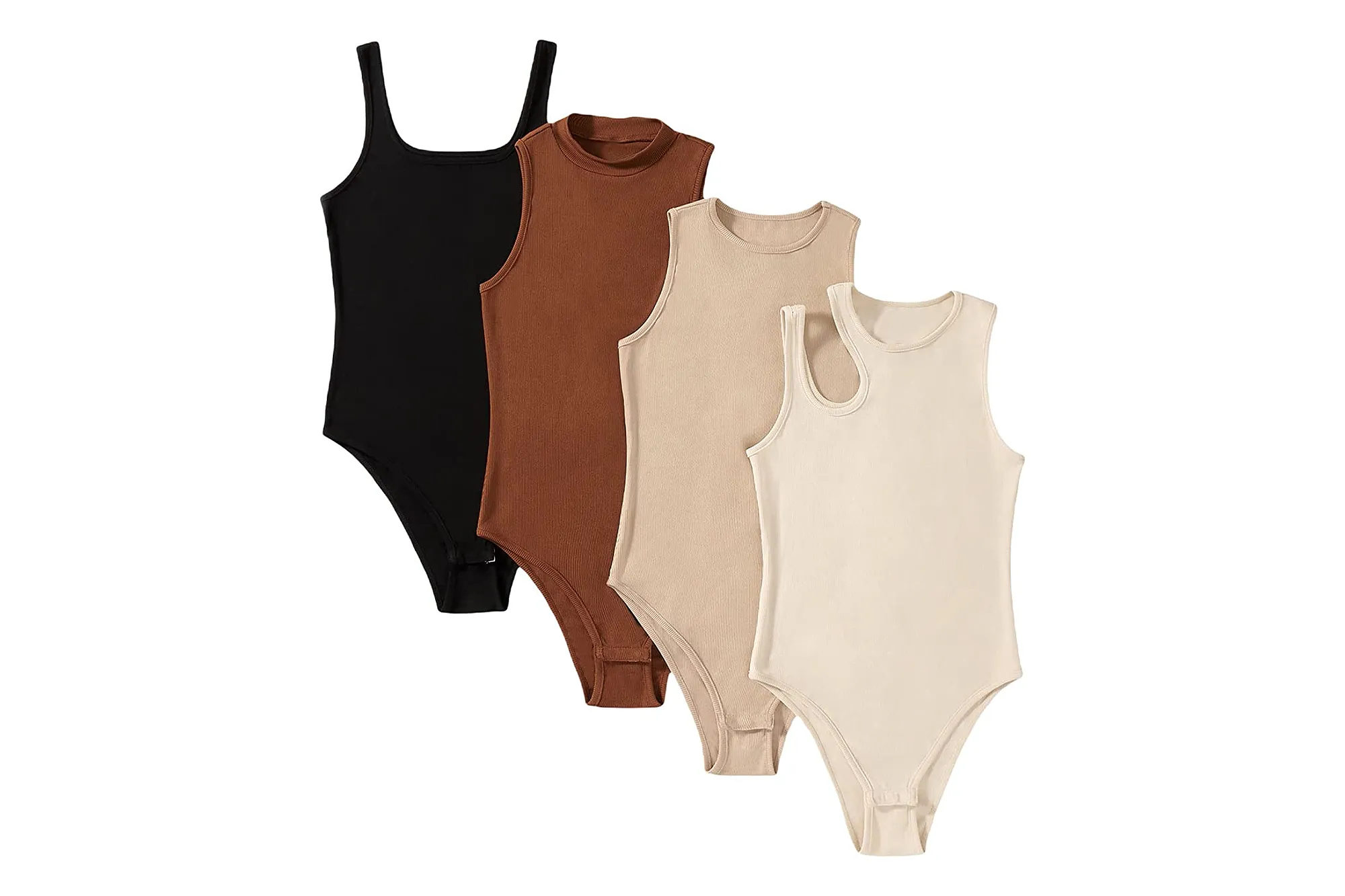 MakeMeChic-4-Piece-Ribbed-Knit-Bodysuit-Pack