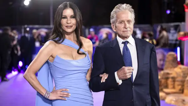Michael Douglas Says Catherine Zeta-Jones Makes Him Flash Her If He Plays Poorly at Golf