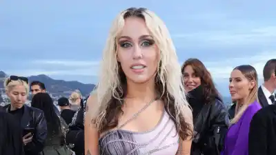 Miley Cyrus Brings the 'Grime and Glamour' on 8th Album ‘Endless Summer Vacation’: Lyric Breakdown purple dress