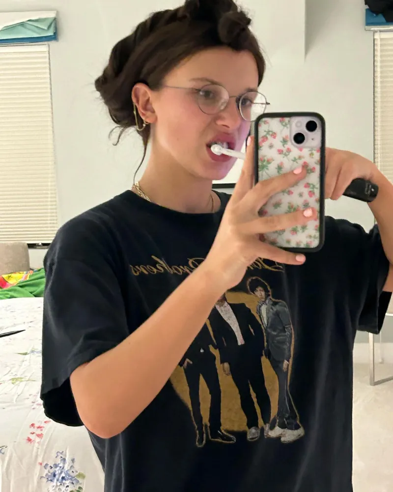 Millie Bobby Brown They Brush Their Teeth Just Like Us