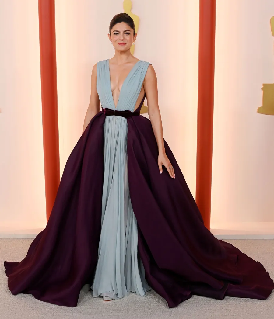Monica Barbaro Red Carpet Oscars 2023