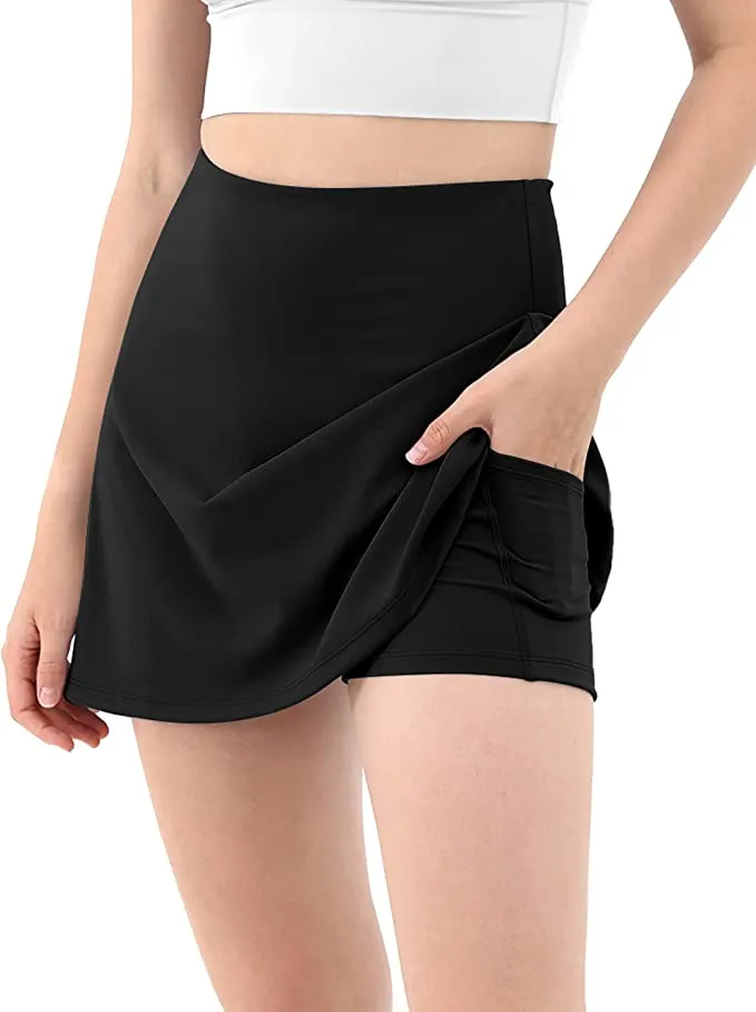 ODODOS Women's Athletic Tennis Skort