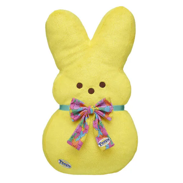 PEEPS&reg; Yellow Bunny with Gift Bow