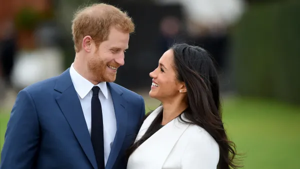 Prince Harry, Meghan Markle Trying for More Date Nights to ‘Let Off Steam’ as King Charles III's Coronation Looms - 473 Prince Harry and Meghan Markle engagement in Kensington Palace, London, United Kingdom - 27 Nov 2017