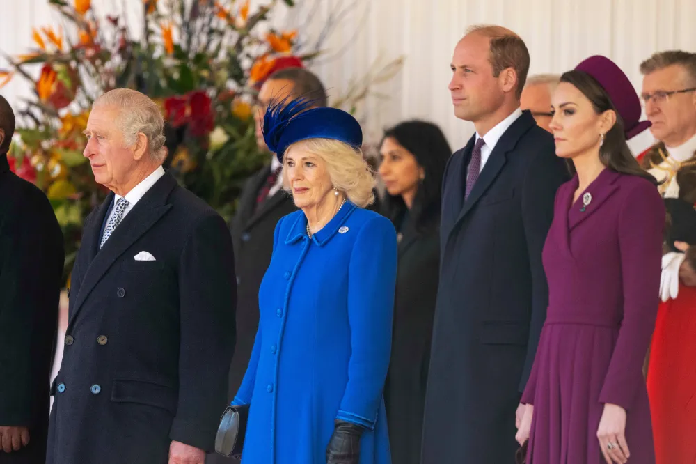 Prince Harry Slams the Royal Family in Court- They &lsquo;Without a Doubt&rsquo; Withheld Information - 246 Ceremonial Welcome by King Charles III and Queen Consort state visit of The President of the Republic of South Africa, London, UK - 22 Nov 2022