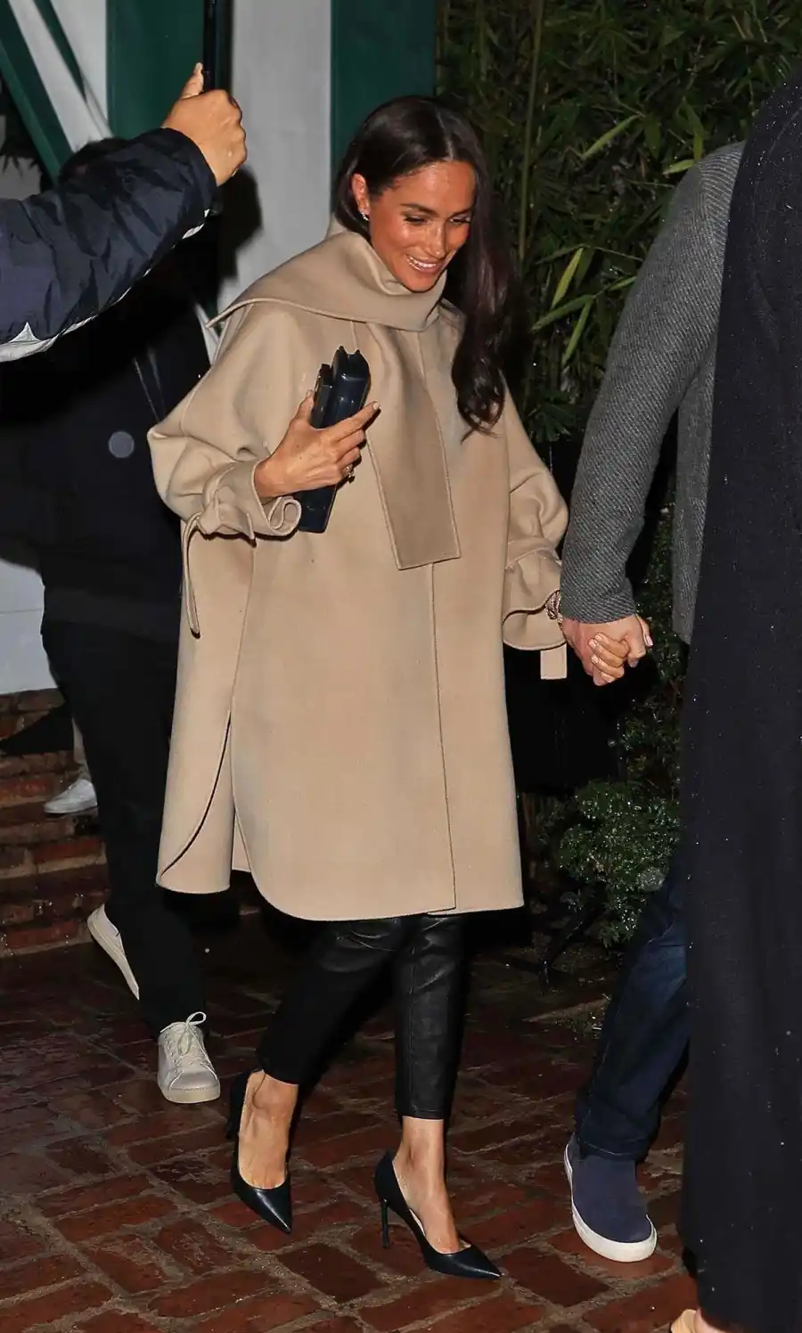 Prince Harry and Meghan Markle Enjoy Rare Date Night Amid Frogmore Cottage Eviction: Photos pointed heels