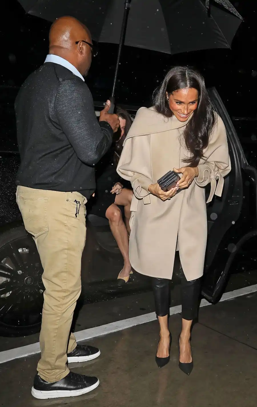 Prince Harry and Meghan Markle Enjoy Rare Date Night Amid Frogmore Cottage Eviction: Photos black shoes