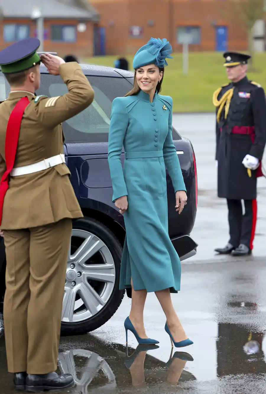 Princess Kate Attends 1st St. Patrick's Day Parade as Colonel of the Irish Guards: Photos