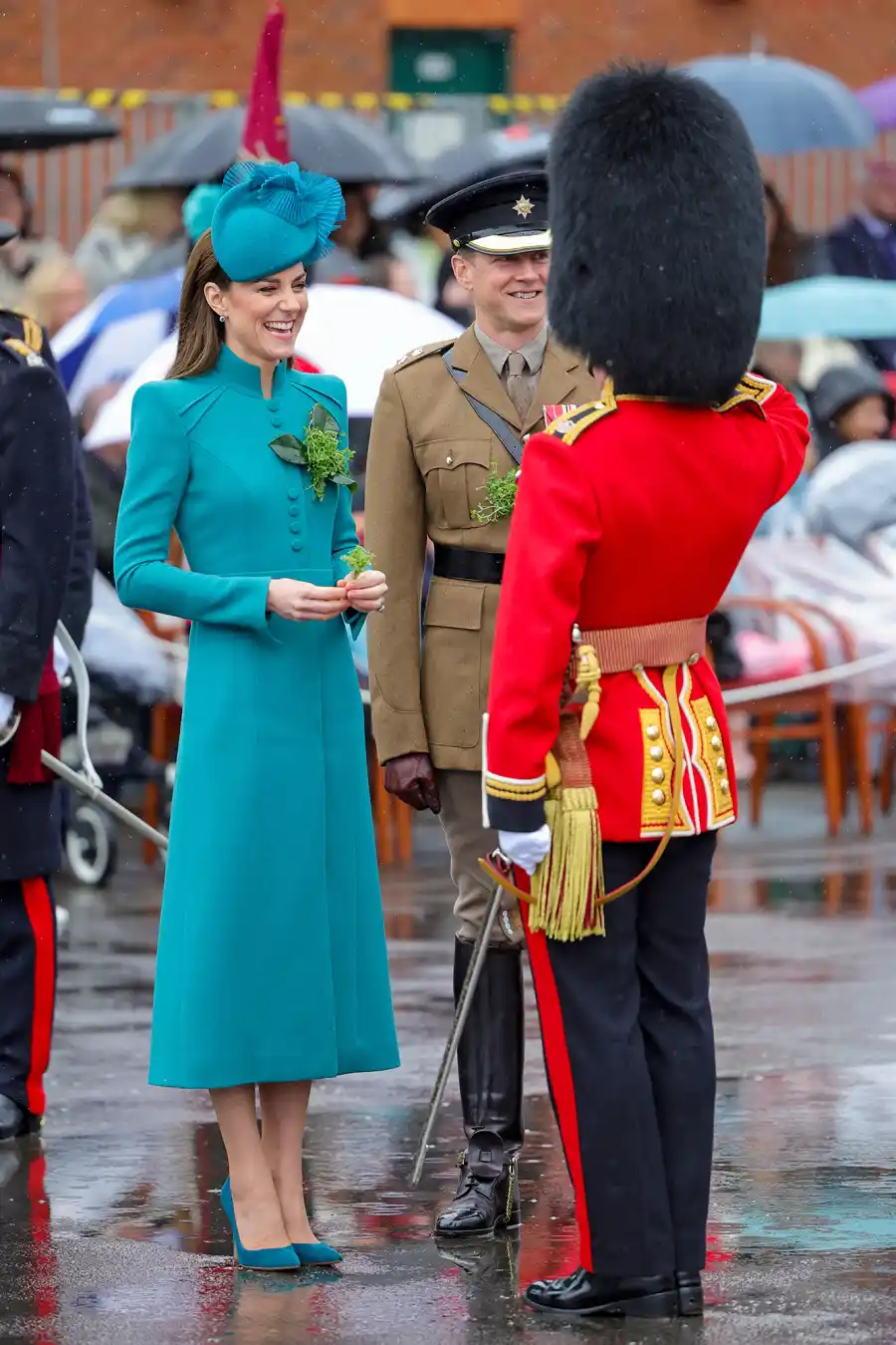 Princess Kate Attends 1st St. Patrick's Day Parade as Colonel of the Irish Guards: Photos