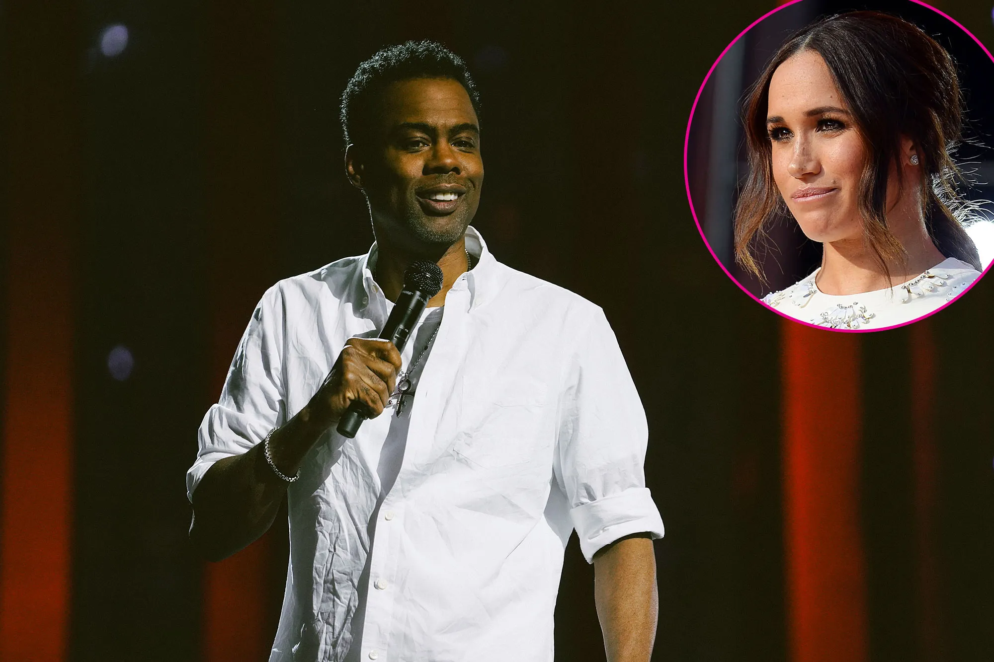 Promo Chris Rock Targets Meghan Markle Royal Family Racism Claims in New Comedy Special
