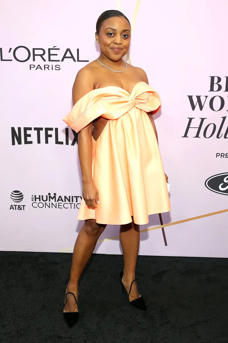 Quinta Brunson Style - 865 13th Annual Essence Black Women in Hollywood Awards Luncheon, Arrivals, Beverly Wilshire, Los Angeles, USA - 06 Feb 2020