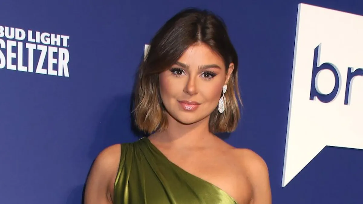 Raquel Leviss arriving at the vanderpump rules reunion