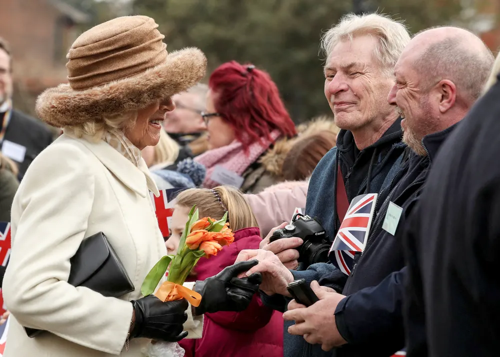 Royals Fan Gives Queen Consort Camilla a Burger King Crown: 'It Was a Last-Minute Gift'