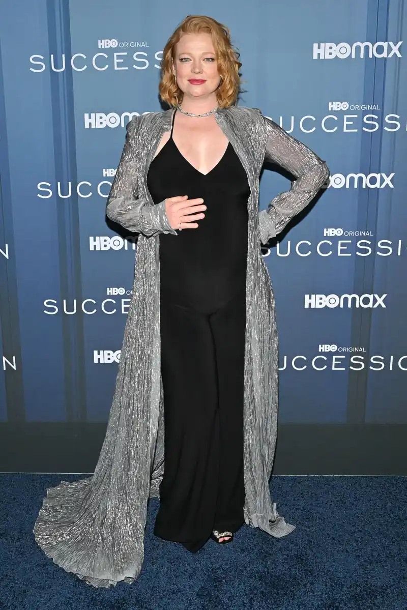 Sarah Snook Reveals Pregnancy, Debuts Baby Bump at 'Succession' Season 4 Premiere- Photos - 979 'Succession' TV Series premiere, New York, USA - 20 Mar 2023