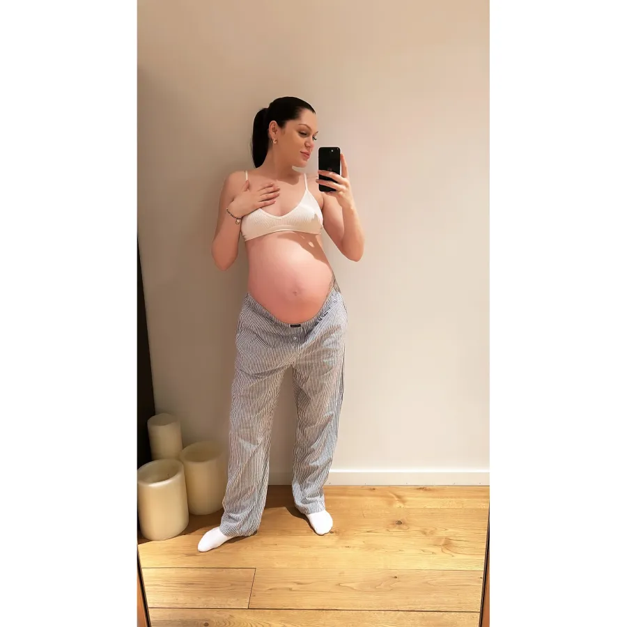 See Jessie J’s Baby Bump Album Before Welcoming 1st Child