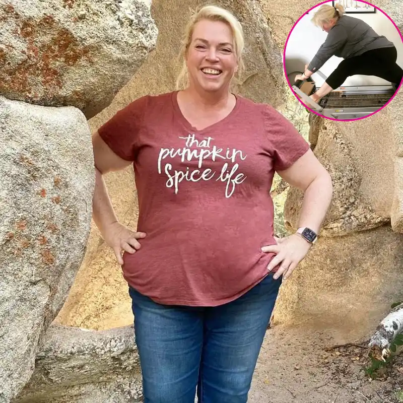 Sister Wives' Janelle Brown Shares 'Unfiltered' Glimpse of Her Health Journey as She Attempts Pilates Split: Making 'Progress'