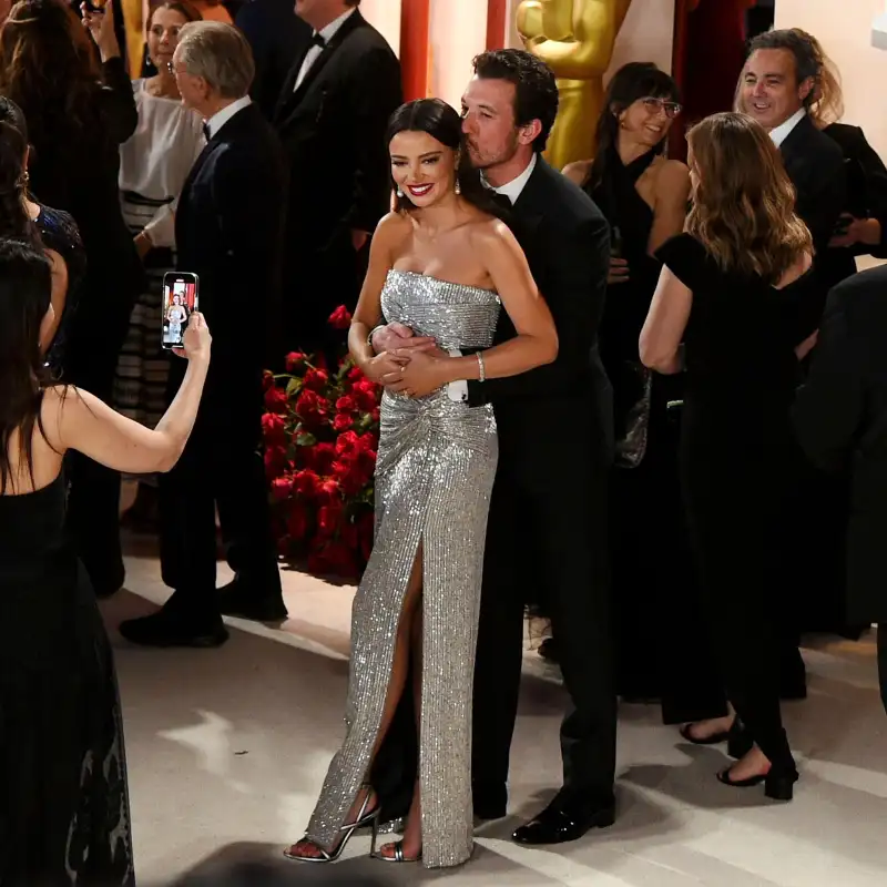 Take Their Breath Away Keleigh Sperry Miles Teller Inside the 2023 Oscars