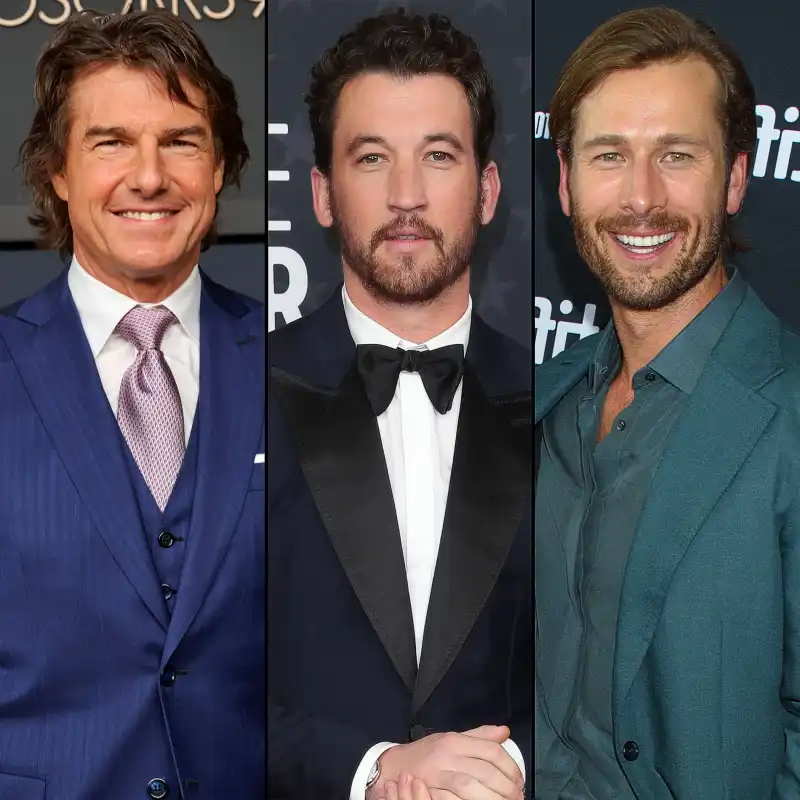 Top Gun- Maverick Hunks Hit the Oscars 2023 Red Carpet- Tom Cruise, Miles Teller, Glenn Powell and More - 469