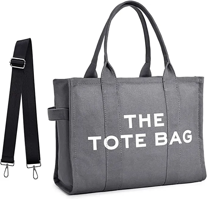 VINMIWE Large Canvas Tote Bag