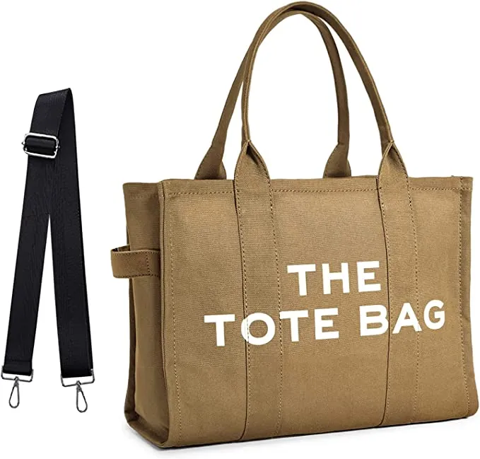 VINMIWE Large Canvas Tote Bag