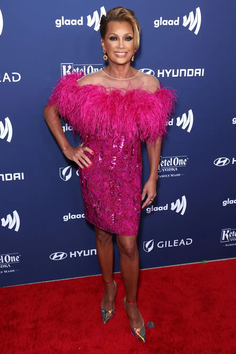 Vanessa Williams Glaad Media Awards 2023 Red Carpet