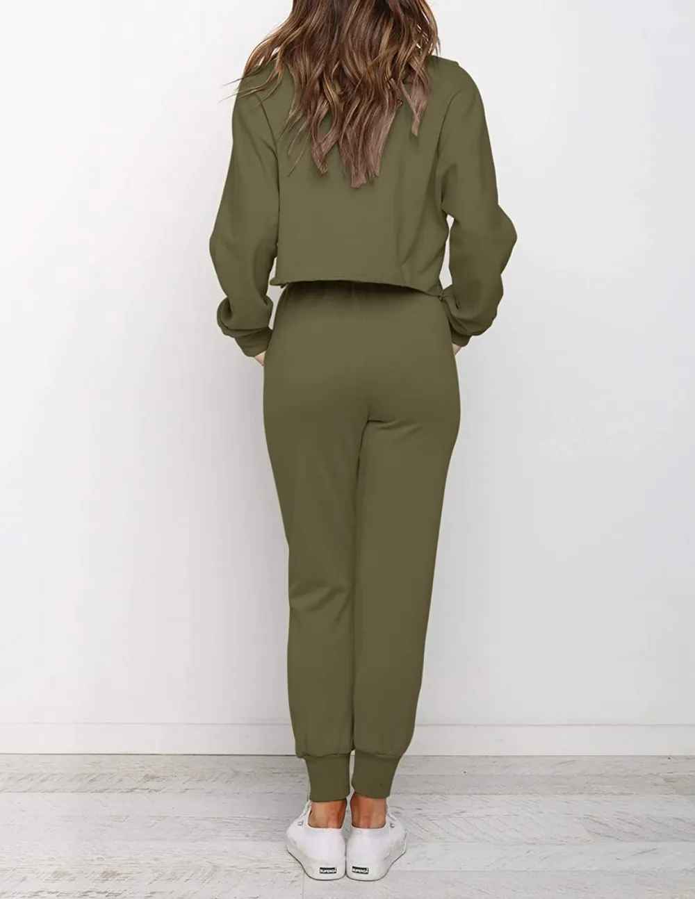 ZESICA-Women's-Crop-Top-and-Jogger-Lounge-Set