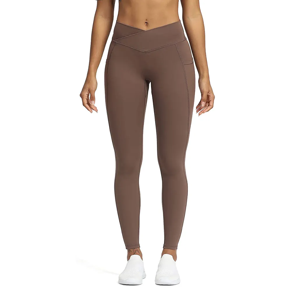 amazon-aoxjox-leggings-brown