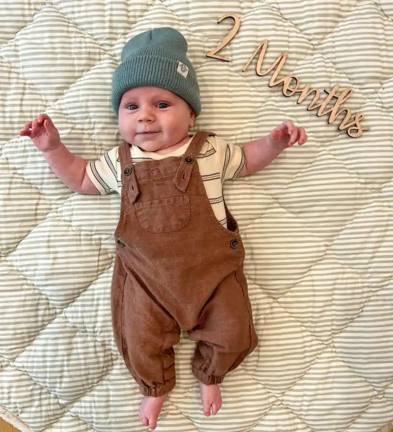 Rome is 2 Months! See DWTS’ Jenna and Val’s Sweetest Snaps of Their Son