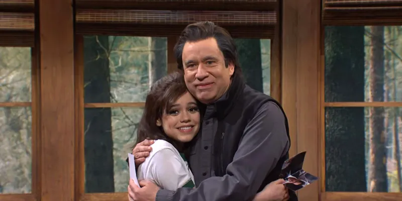 Jenna Ortega Remakes 'The Parent Trap' on 'Saturday Night Live' —  Alongside Wednesday's Fred Armisen